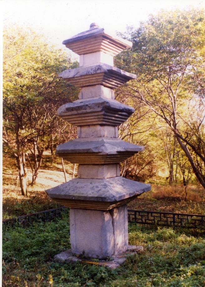 괴산 봉학사지 오층석탑이미지