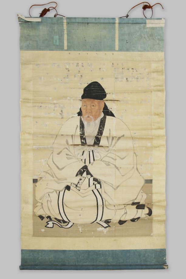 권상하 초상과 초본