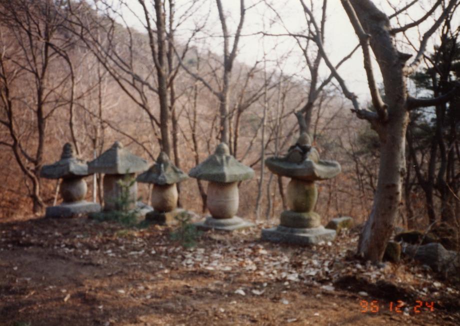 괴산 백운사 승탑군이미지