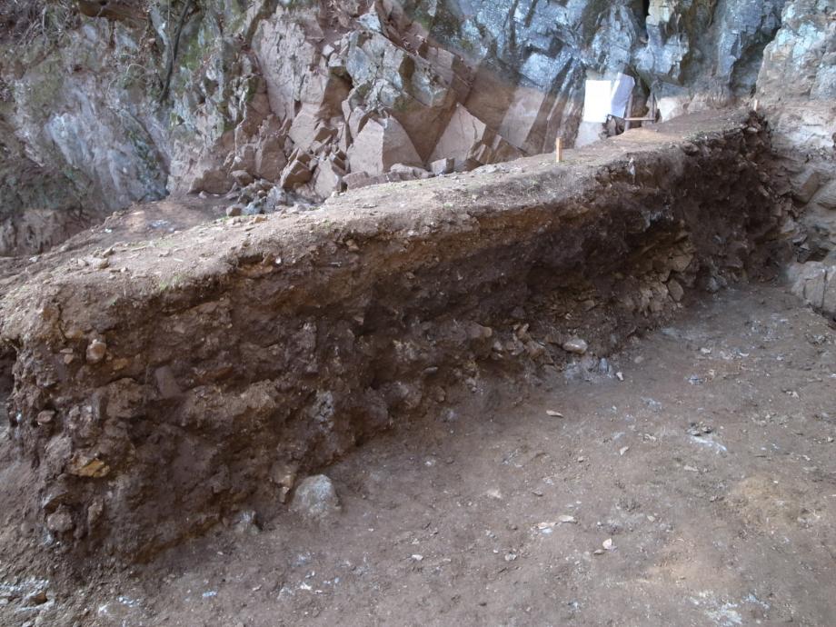 제천 점말동굴 주변 정비지역 발굴조사