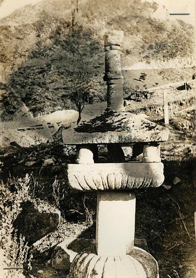 충주 미륵대원지 사각석등이미지