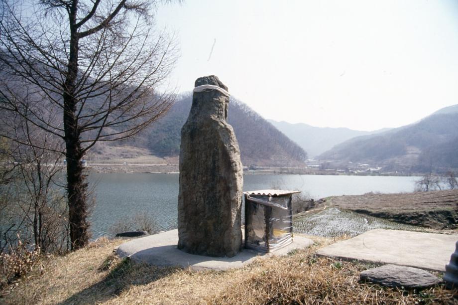 증평 율리 석조관음보살입상이미지