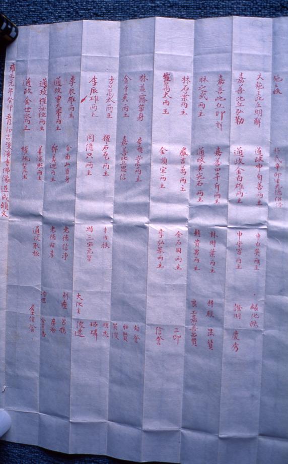 괴산 채운암 목조여래좌상이미지