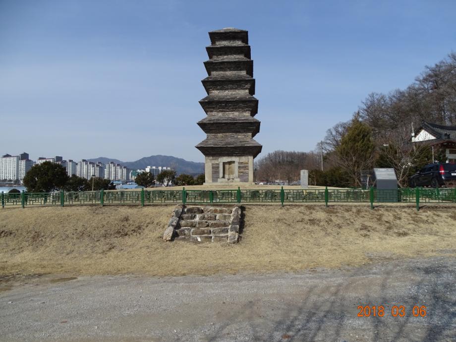 제천 장락동 칠층모전석탑