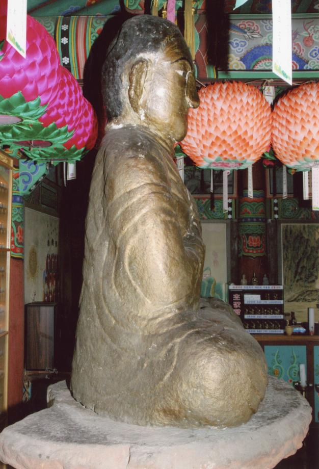 청주 동화사 석조비로자나불좌상이미지