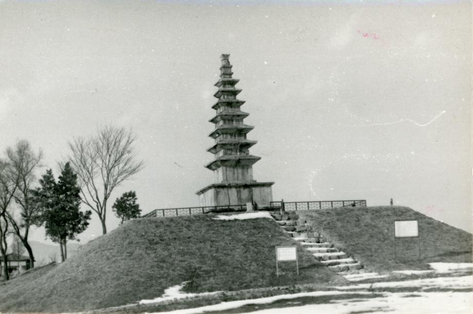 충주 탑평리 칠층석탑이미지
