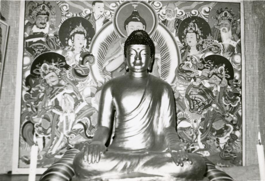 충주 백운암 철조여래좌상이미지