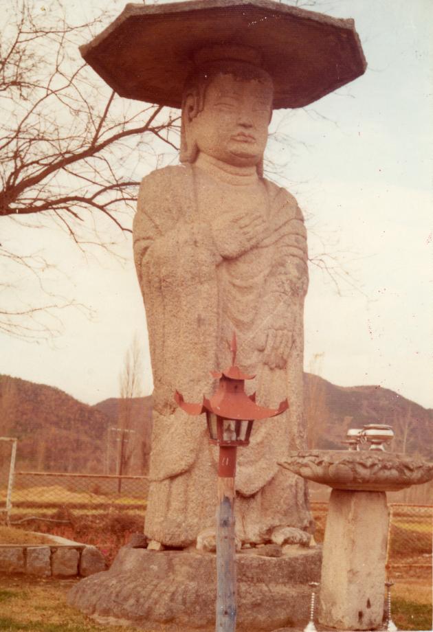 충주 원평리 석조여래입상이미지