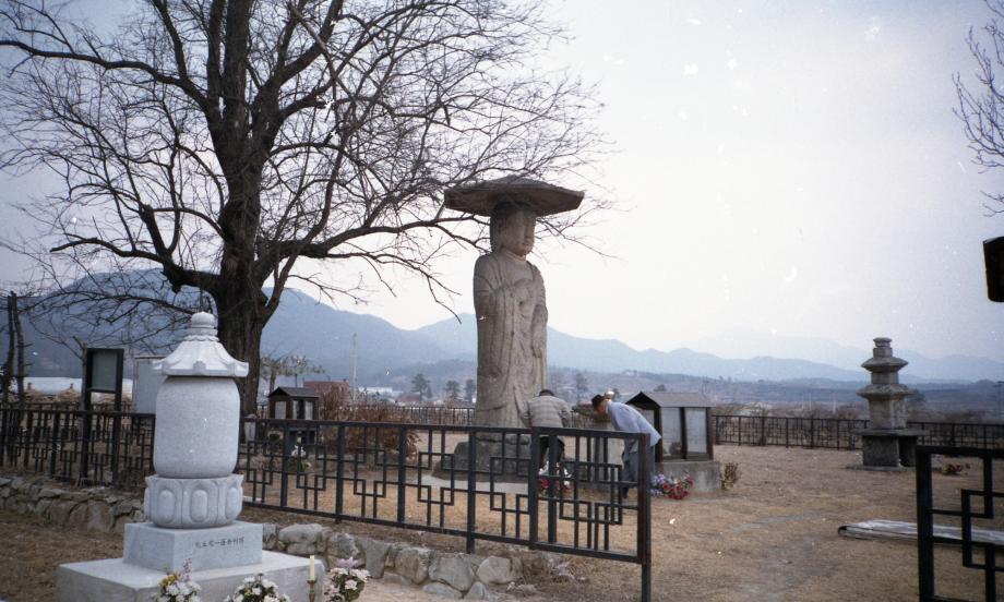 충주 원평리 석조여래입상이미지