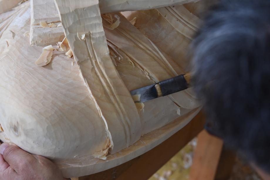 충척북도 무형문화재 제21호 목불조각장