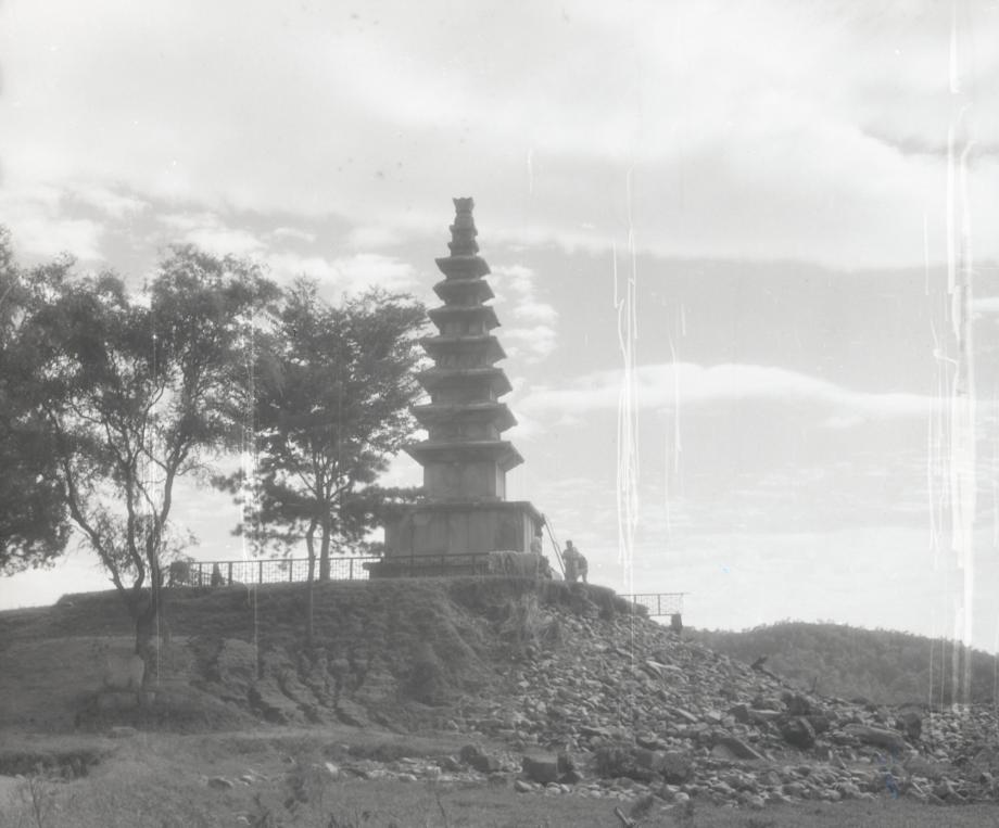 충주 탑평리 칠층석탑이미지