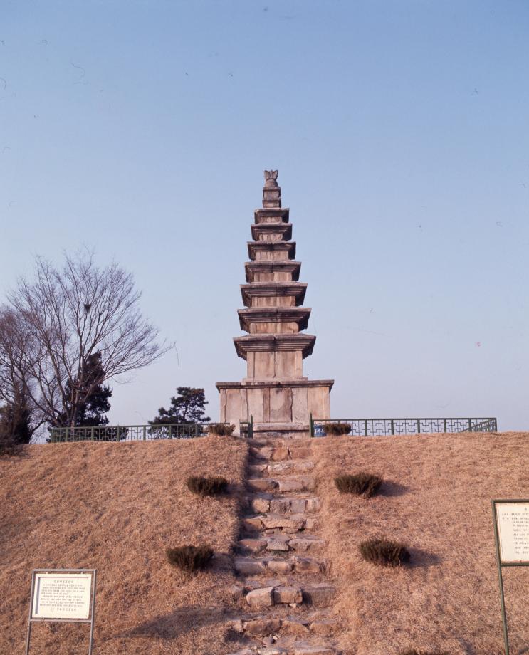 충주 탑평리 칠층석탑이미지
