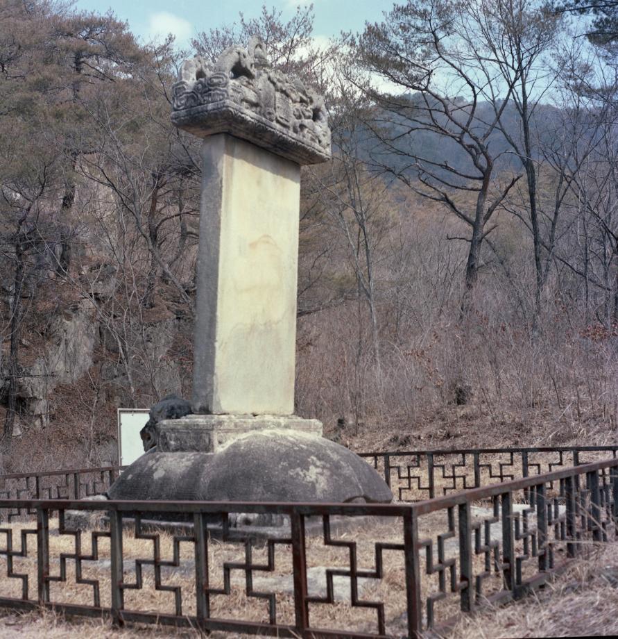 괴산 각연사 통일대사탑비이미지