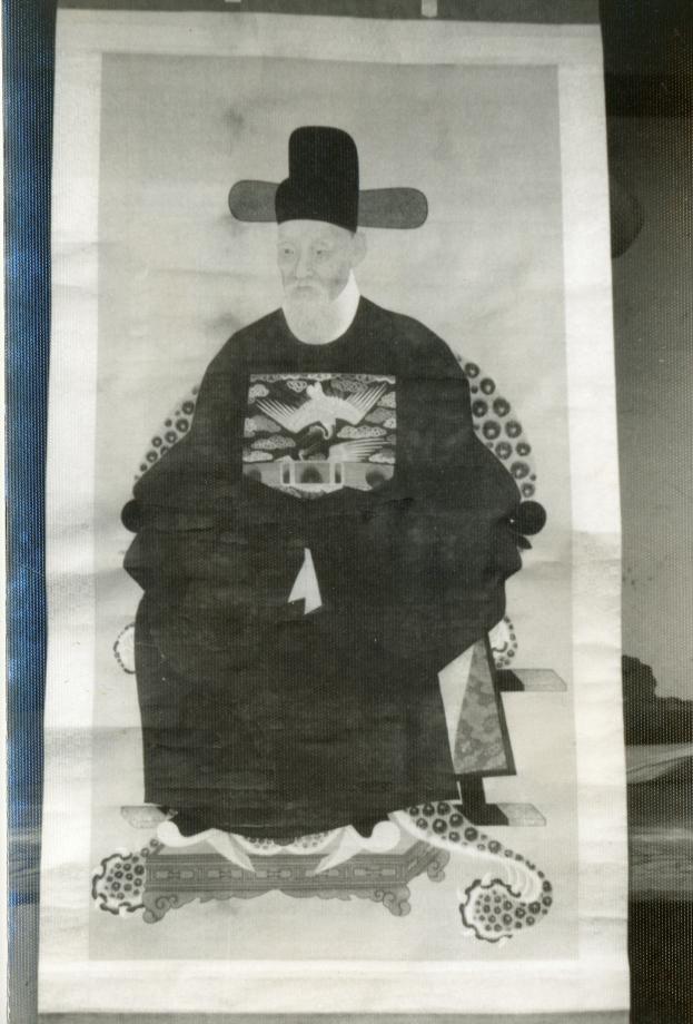 최석정 초상 및 함이미지