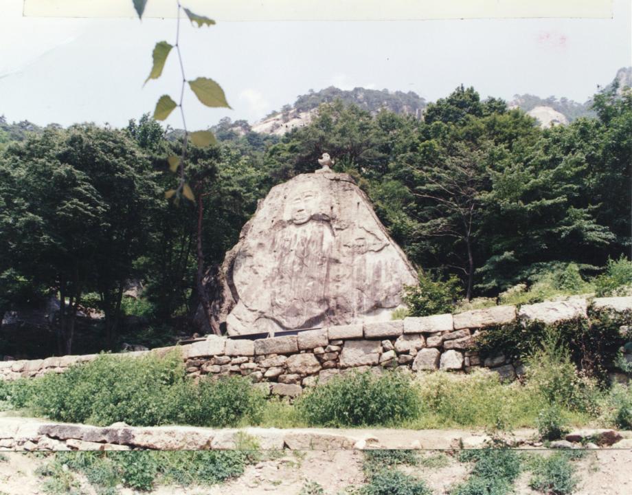 제천 덕주사 마애여래입상이미지