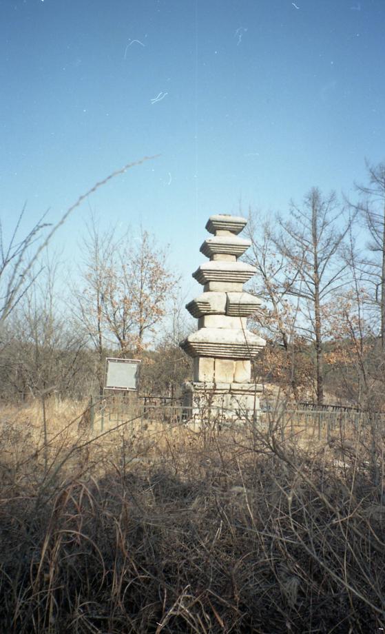 청주 계산리 오층석탑이미지