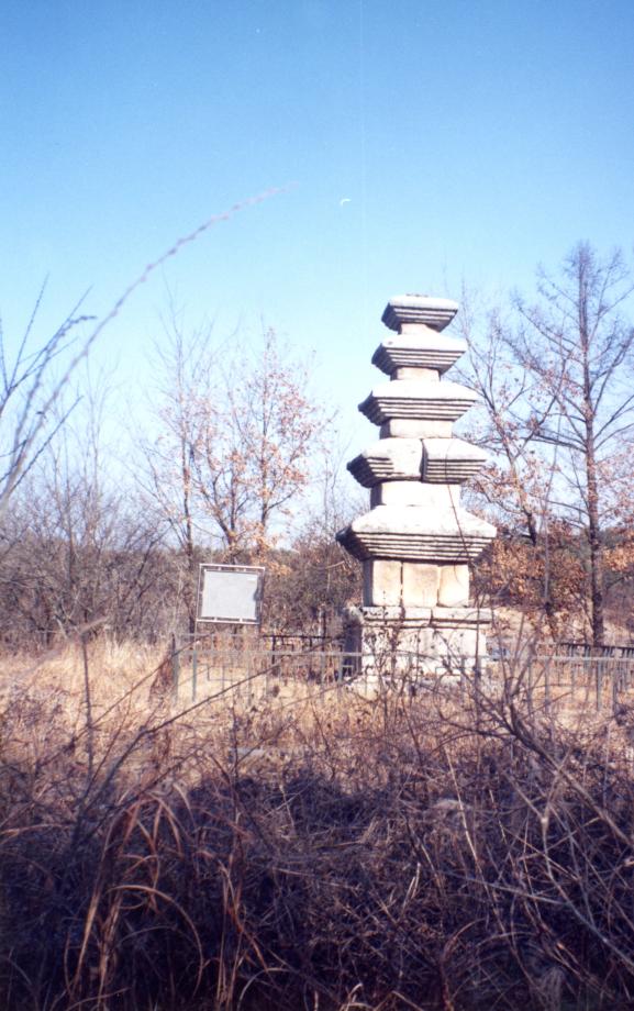 청주 계산리 오층석탑이미지
