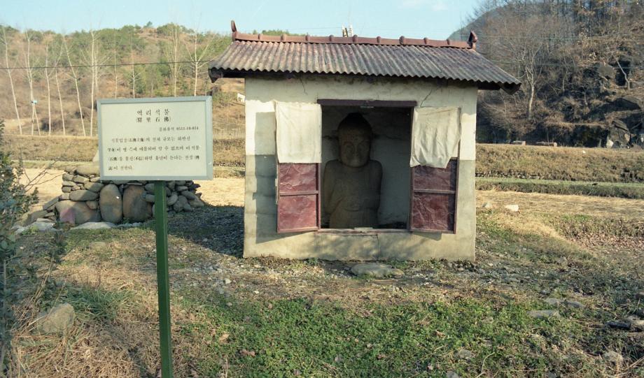 제천 덕주사 석조약사여래입상이미지