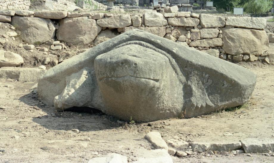 충주 미륵대원지 석조귀부이미지