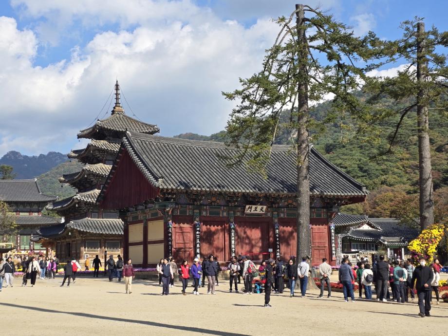 보은 법주사 천왕문이미지