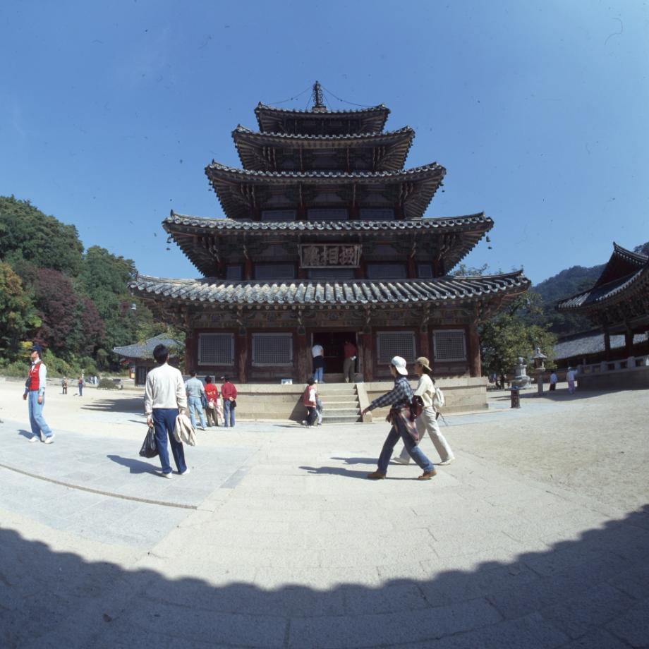 보은 법주사 팔상전이미지