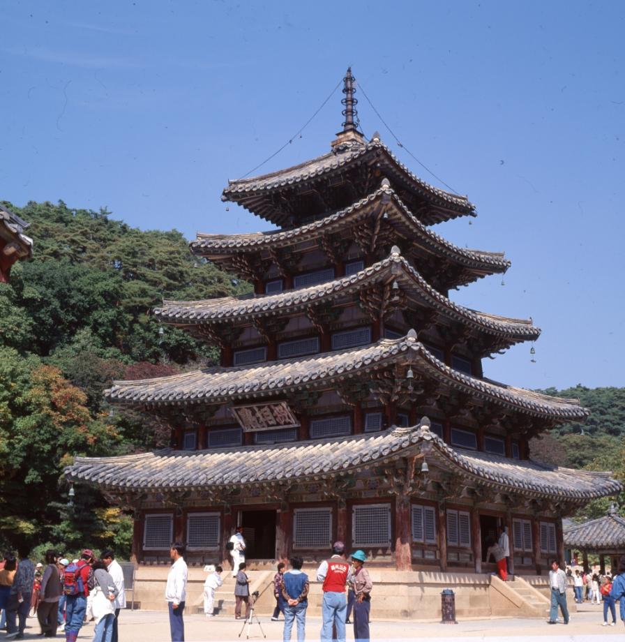 보은 법주사 팔상전이미지