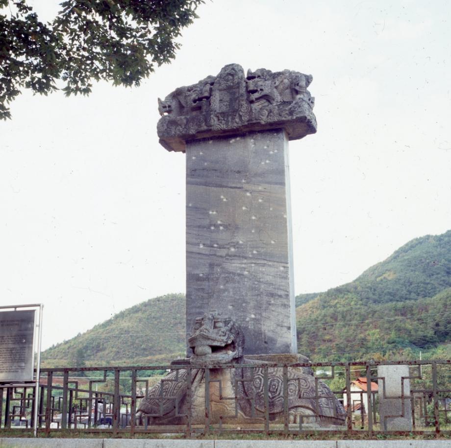 충주 정토사지 법경대사탑비이미지