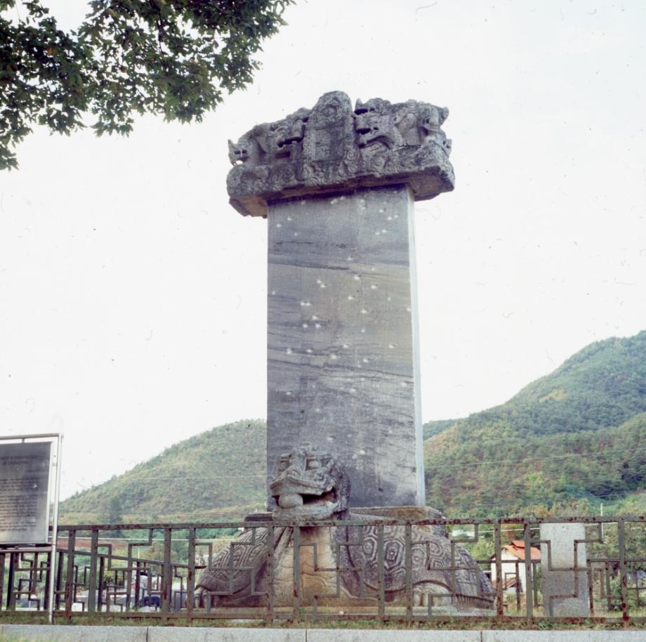 충주 정토사지 법경대사탑비이미지