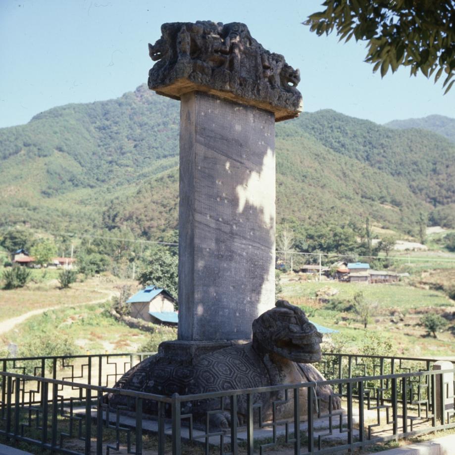 충주 정토사지 법경대사탑비이미지