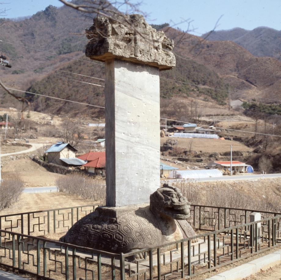 충주 정토사지 법경대사탑비이미지