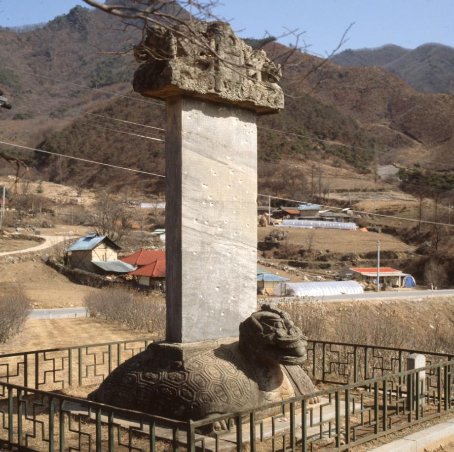 충주 정토사지 법경대사탑비이미지