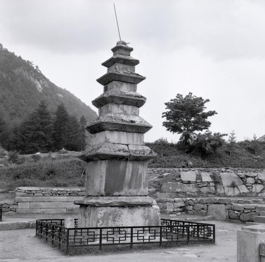 충주 미륵리 오층석탑이미지