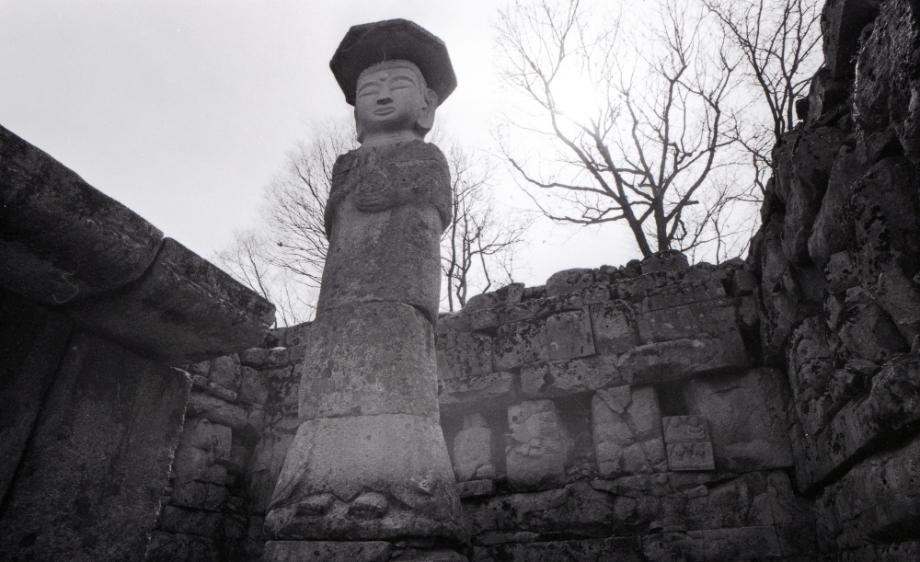 충주 미륵리 석조여래입상이미지