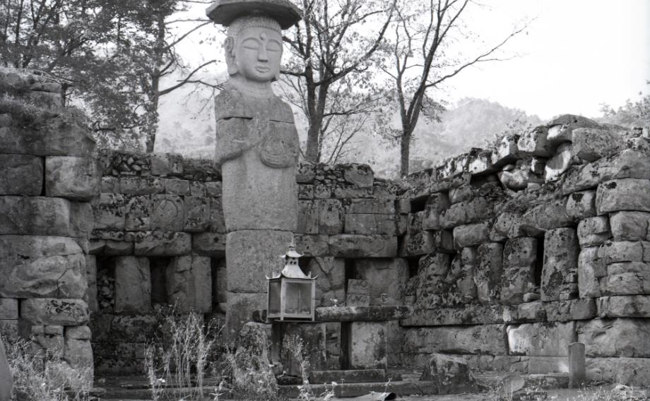충주 미륵리 석조여래입상이미지