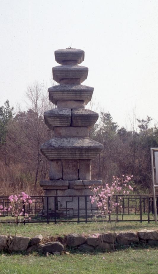 청주 계산리 오층석탑이미지