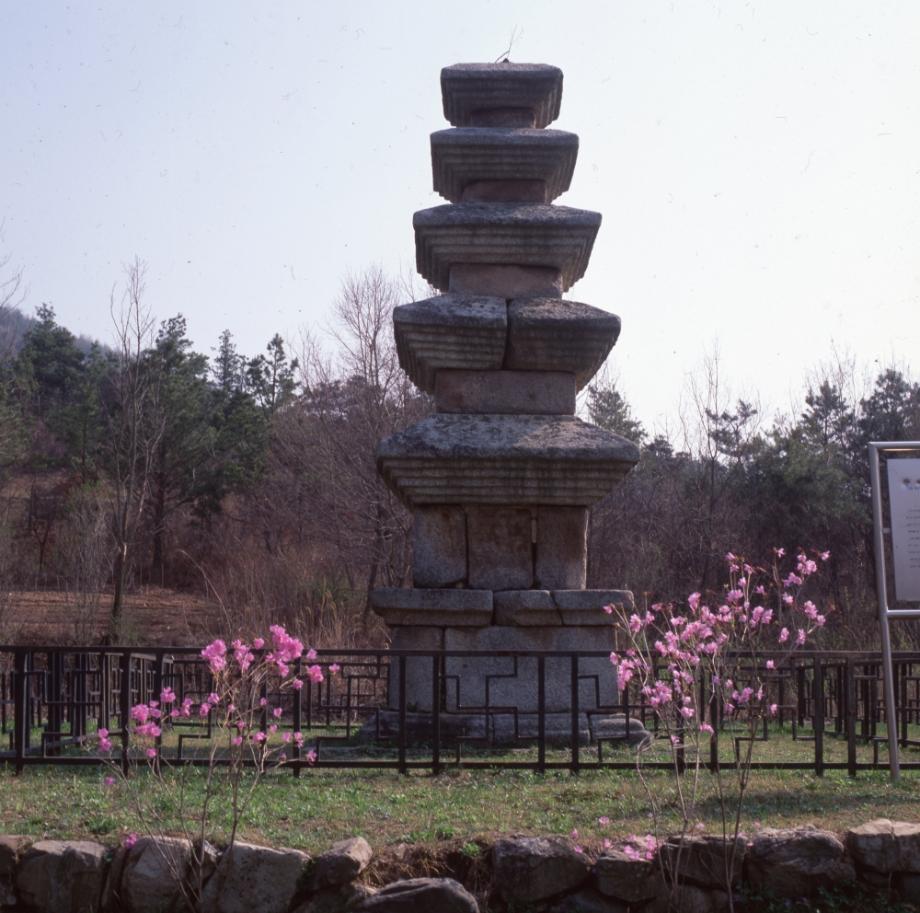 청주 계산리 오층석탑이미지