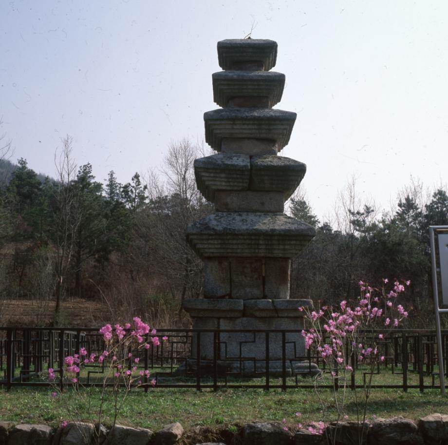 청주 계산리 오층석탑이미지