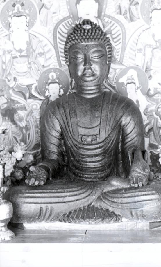 충주 단호사 철조여래좌상이미지