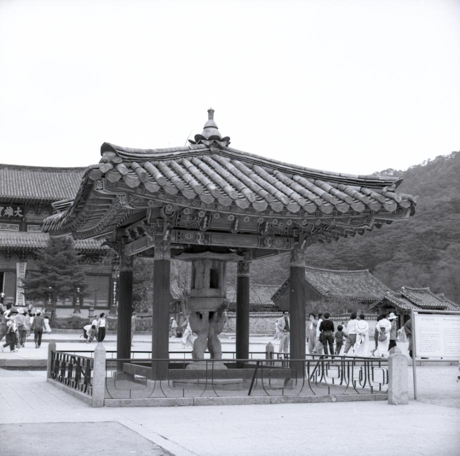 보은 법주사 쌍사자 석등이미지