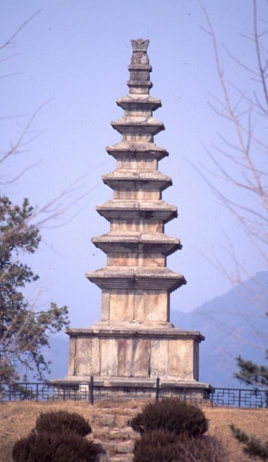 충주 탑평리 칠층석탑이미지