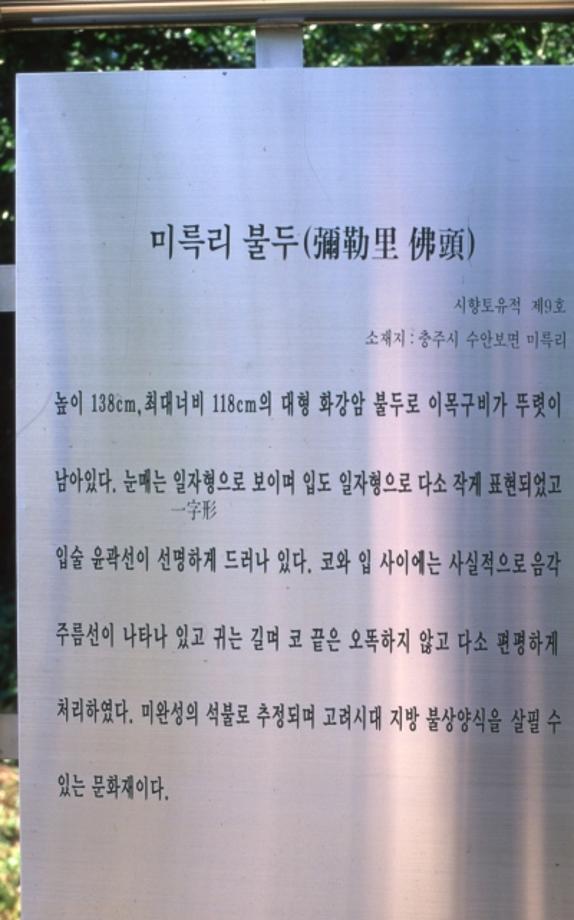 충주 미륵대원지이미지