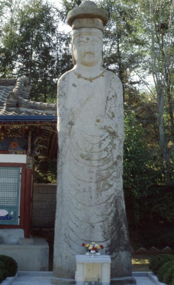 진천 용화사 석조여래입상이미지