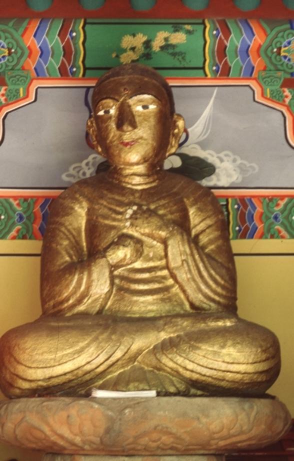 청주 동화사 석조비로자나불좌상이미지