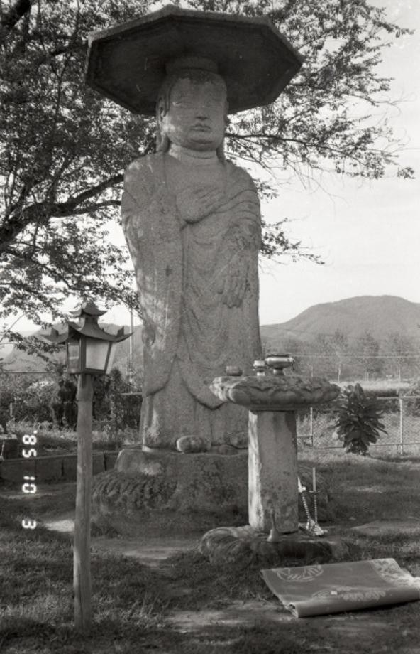 충주 원평리 석조여래입상이미지