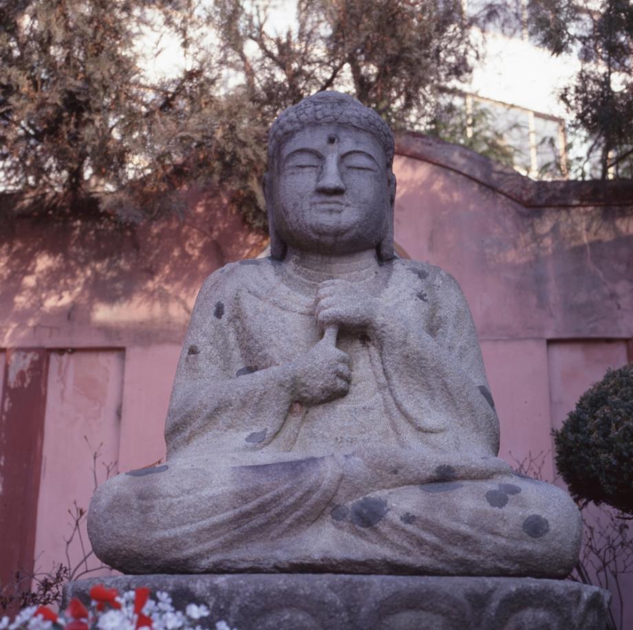 청주 용암사 석조비로자나불좌상이미지