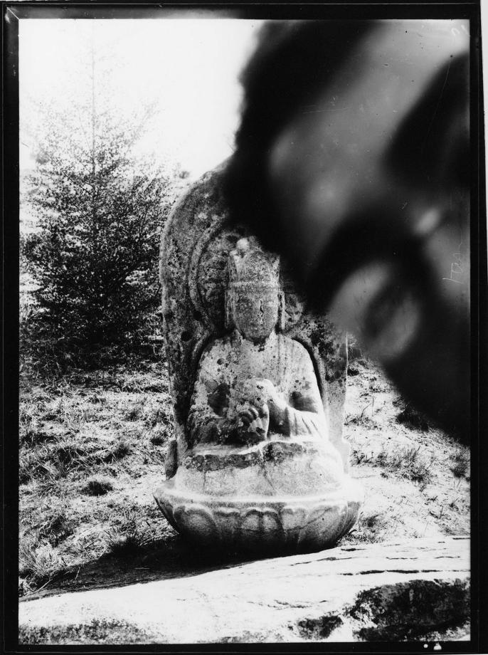 청주 모충동 석조비로자나불좌상이미지