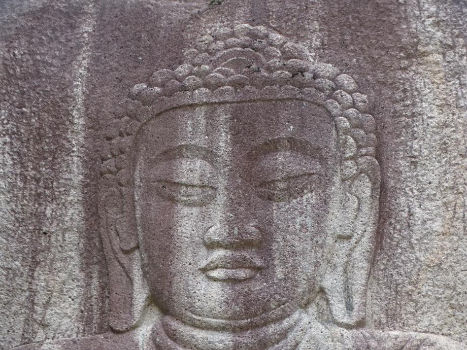 보은 법주사 마애여래의좌상이미지