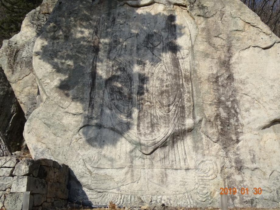 제천 덕주사 마애여래입상이미지