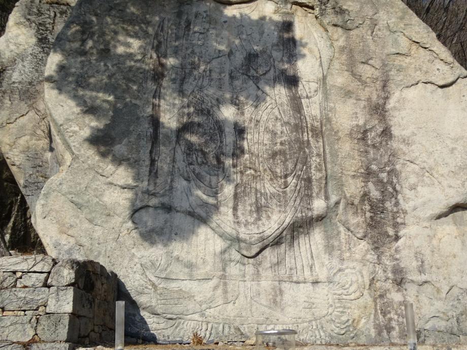 제천 덕주사 마애여래입상이미지