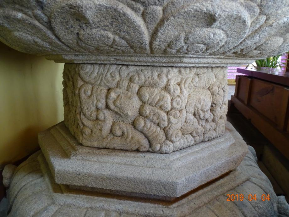 괴산 각연사 석조비로자나불좌상이미지